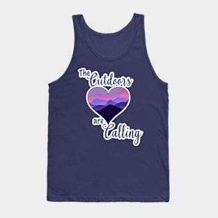 The Outdoors Are Calling Tank Top